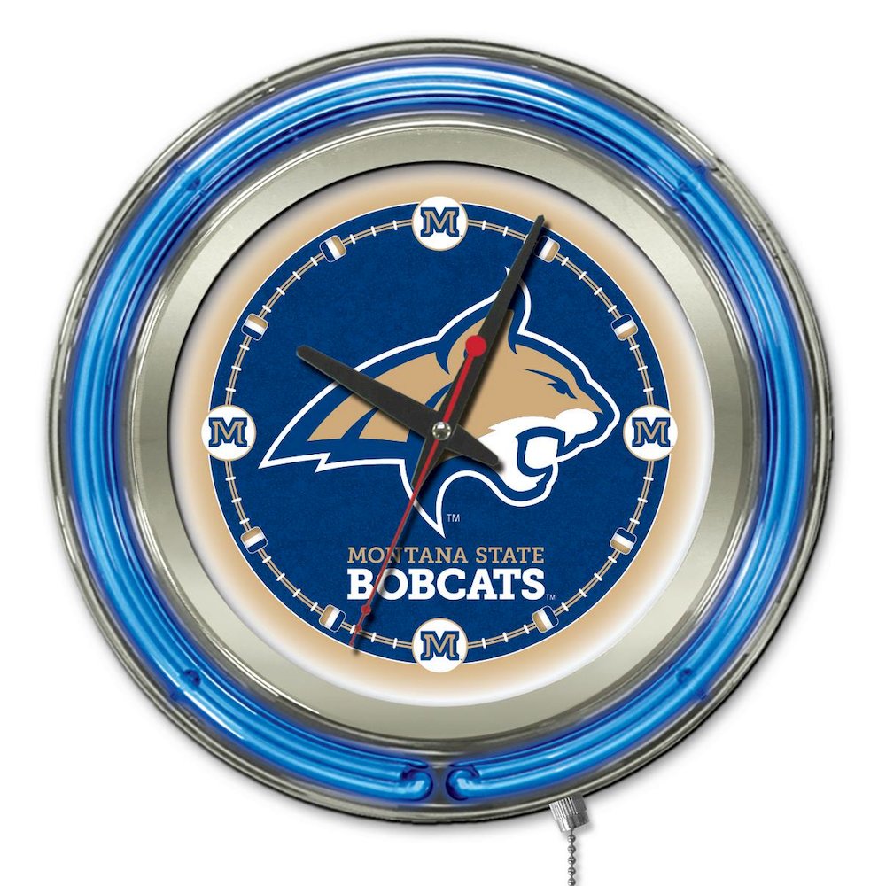 Montana State Neon Clock. Picture 1
