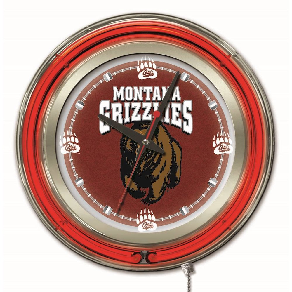 Montana Neon Clock. Picture 1