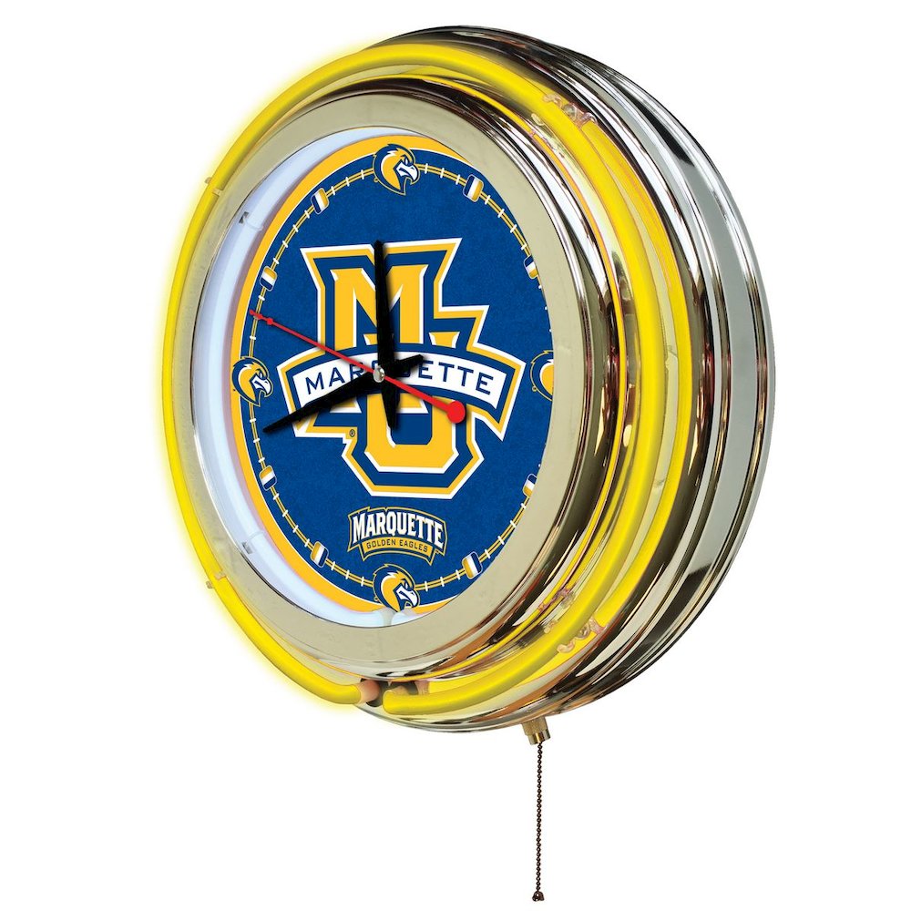 Marquette Neon Clock. Picture 2