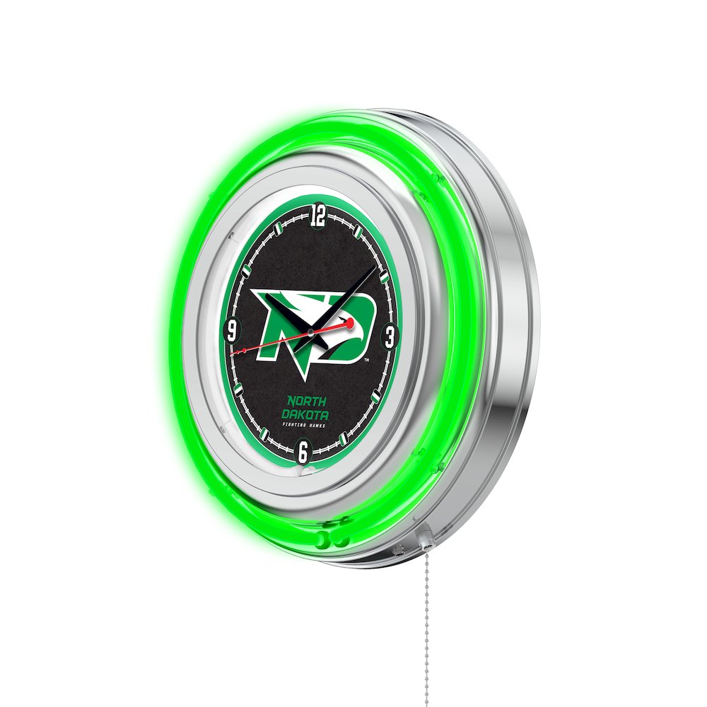 North Dakota Neon Clock. Picture 2
