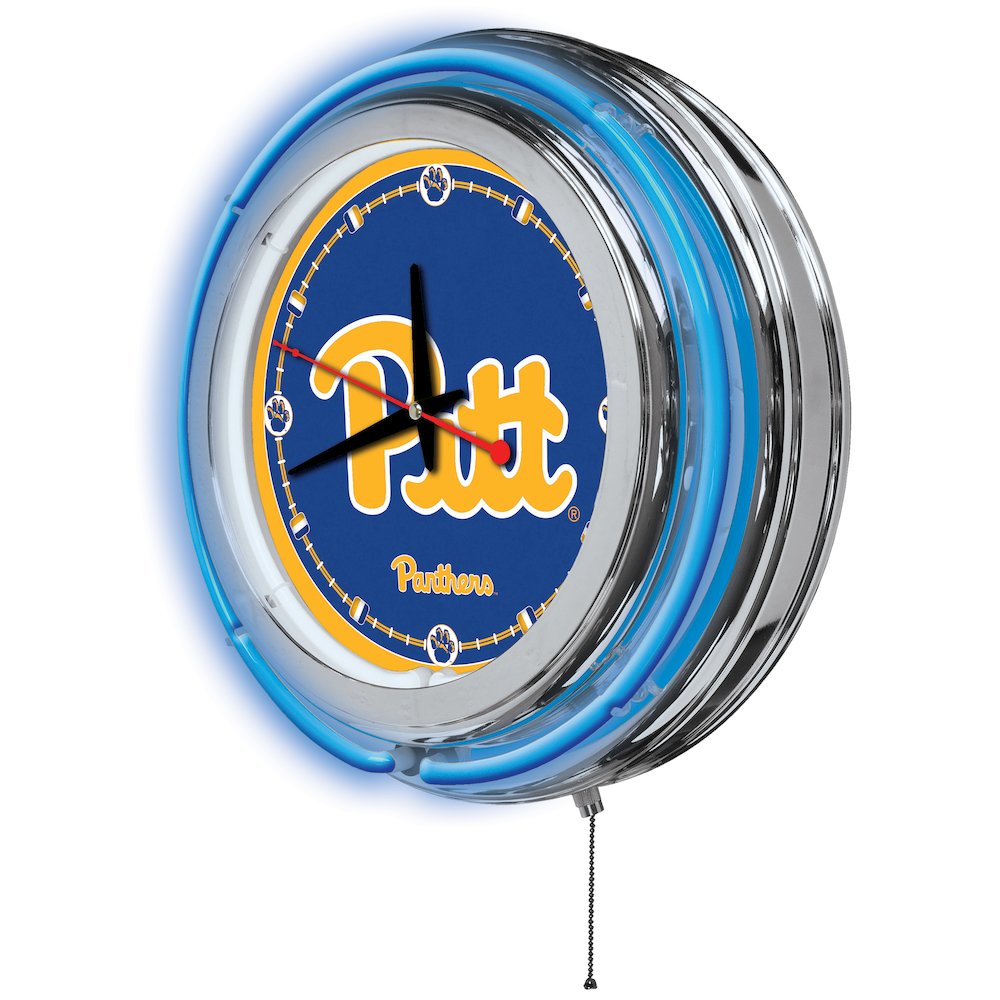 Pitt Neon Clock. Picture 2