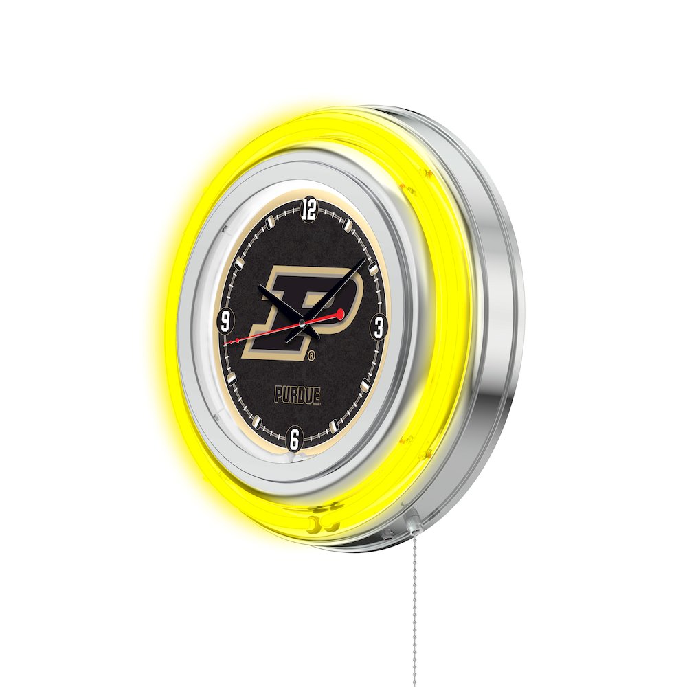 Purdue Neon Clock. Picture 2