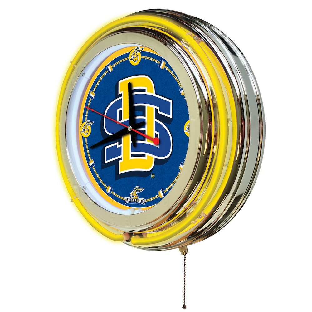 South Dakota State Neon Clock. Picture 2