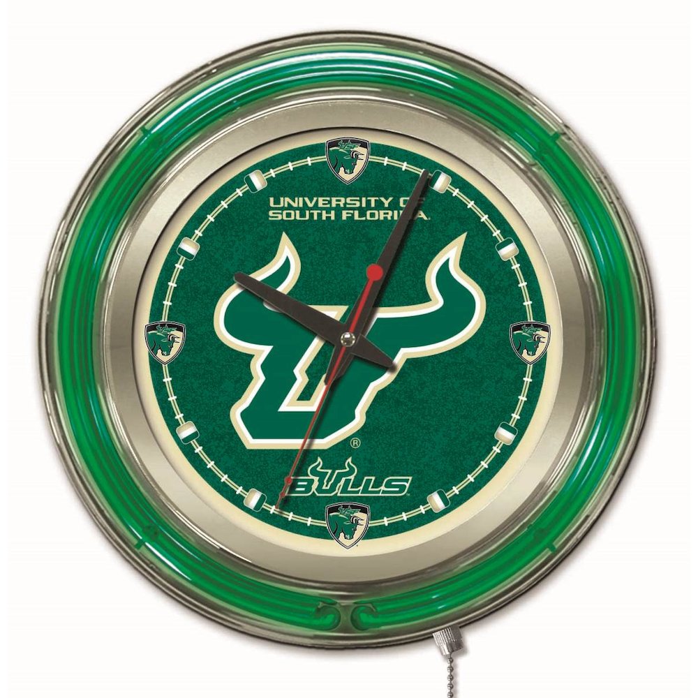 South Florida Neon Clock. Picture 1