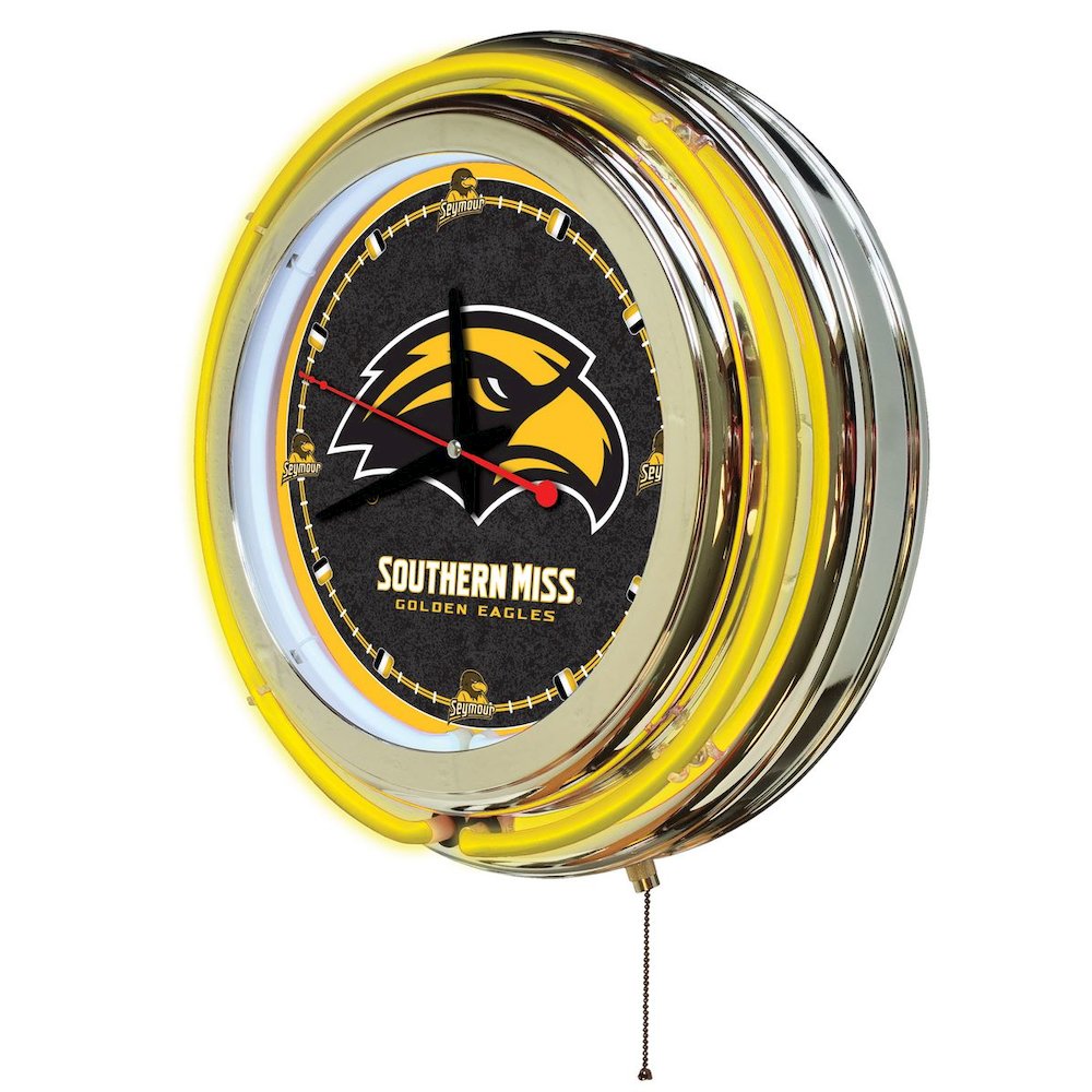 Southern Miss Neon Clock. Picture 2