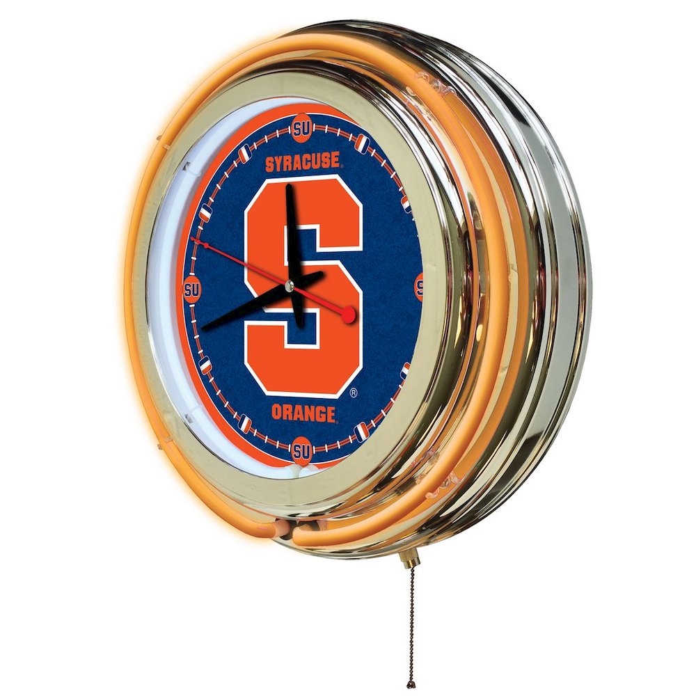 Syracuse Neon Clock. Picture 2