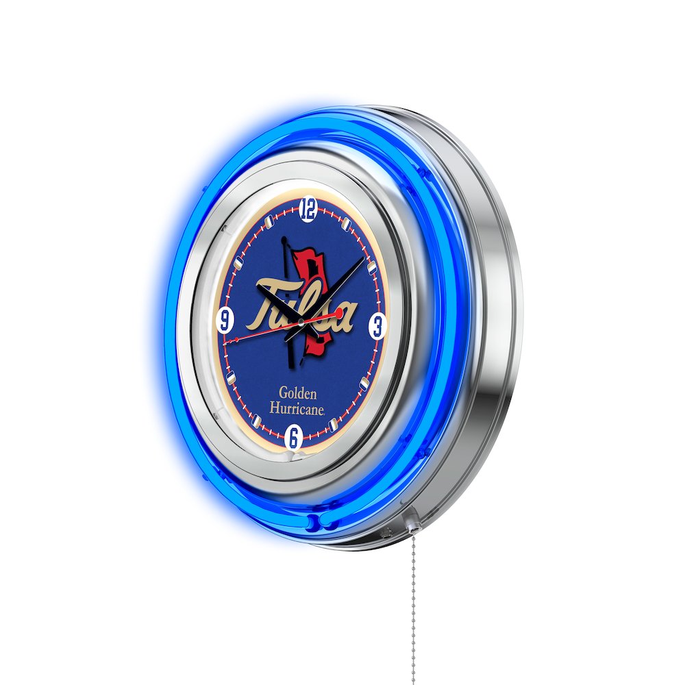 Tulsa Neon Clock. Picture 2
