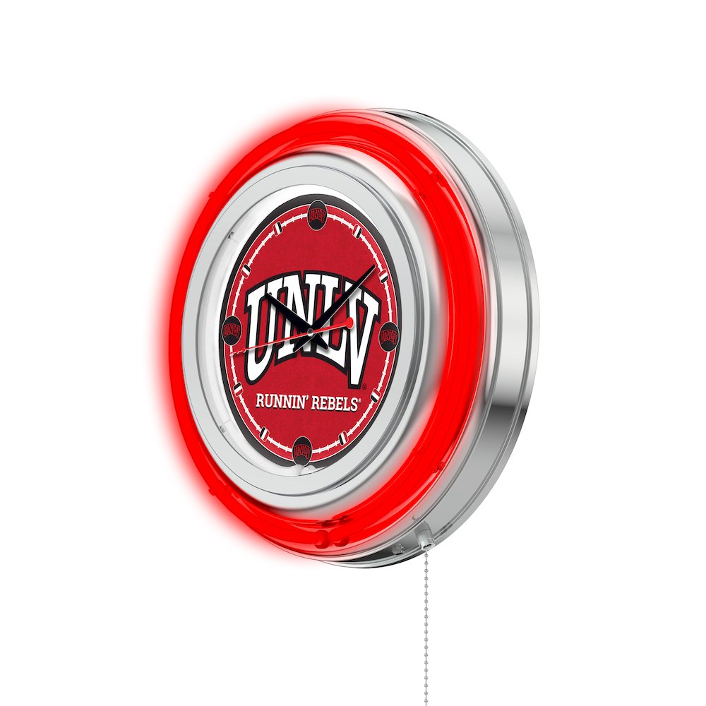 UNLV Neon Clock. Picture 2