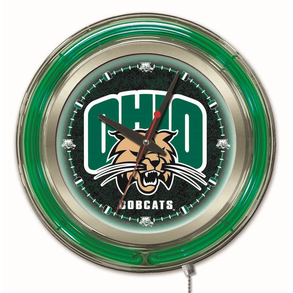 Ohio University Neon Clock. Picture 1