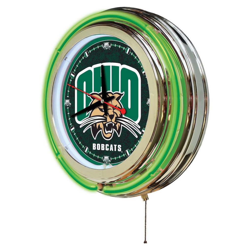 Ohio University Neon Clock. Picture 2