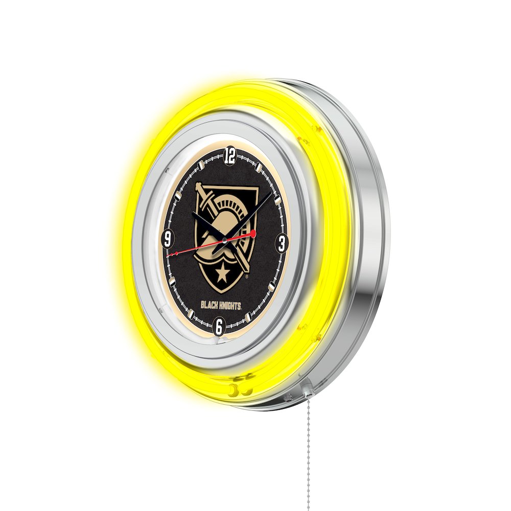 US Military Academy (ARMY) Neon Clock. Picture 2