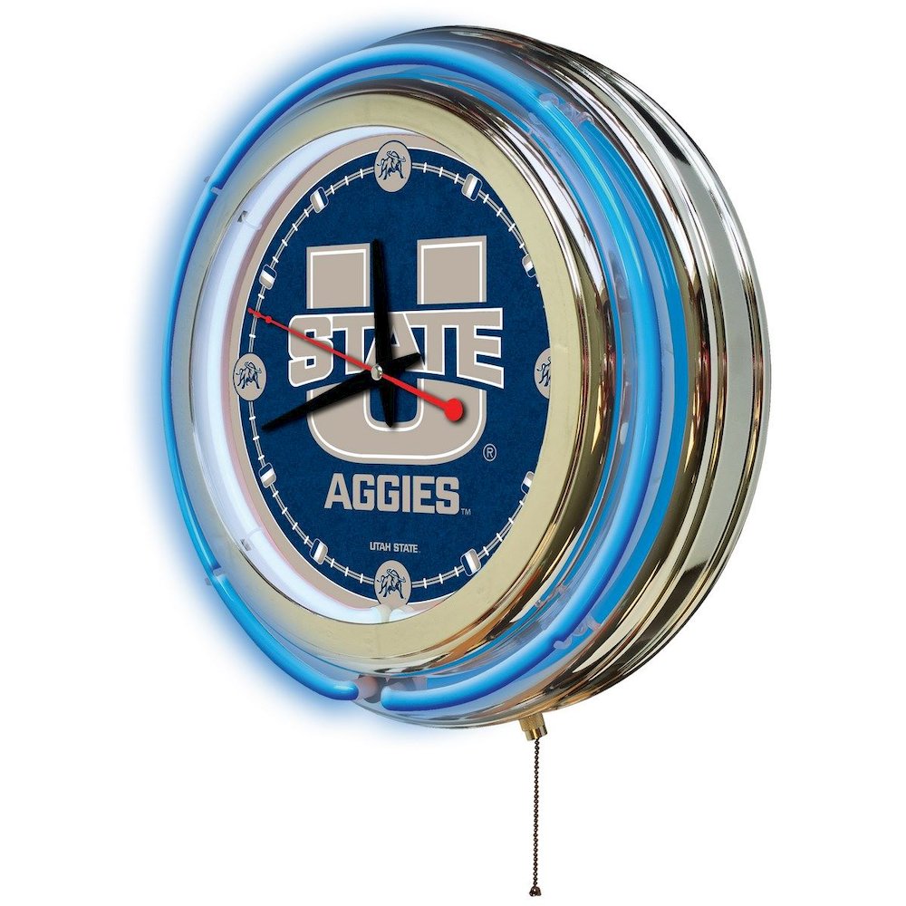 Utah State Neon Clock. Picture 2