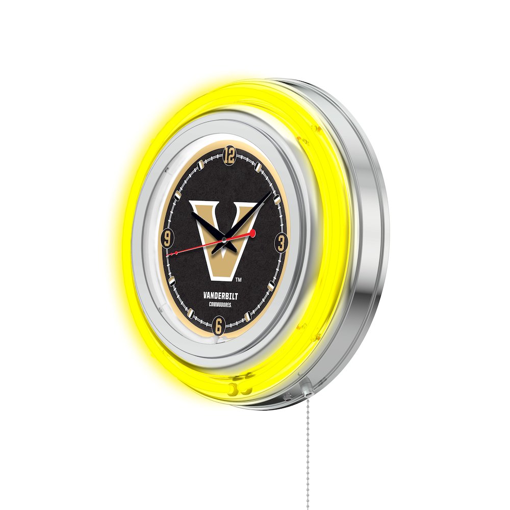 Vanderbilt Neon Clock. Picture 2