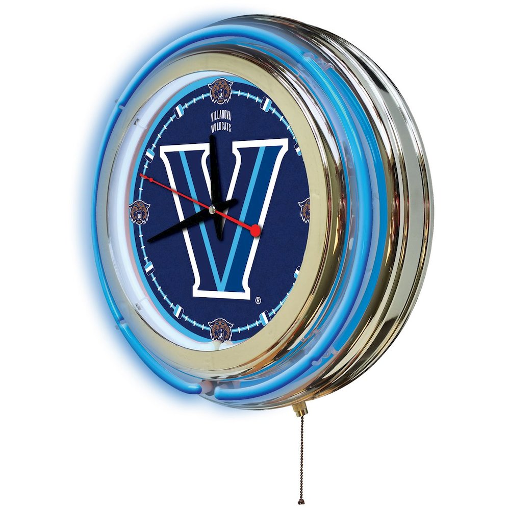 Villanova Neon Clock. Picture 2
