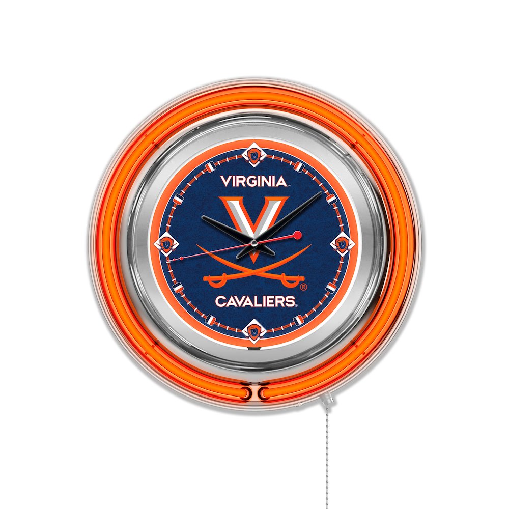 Virginia Neon Clock. Picture 1
