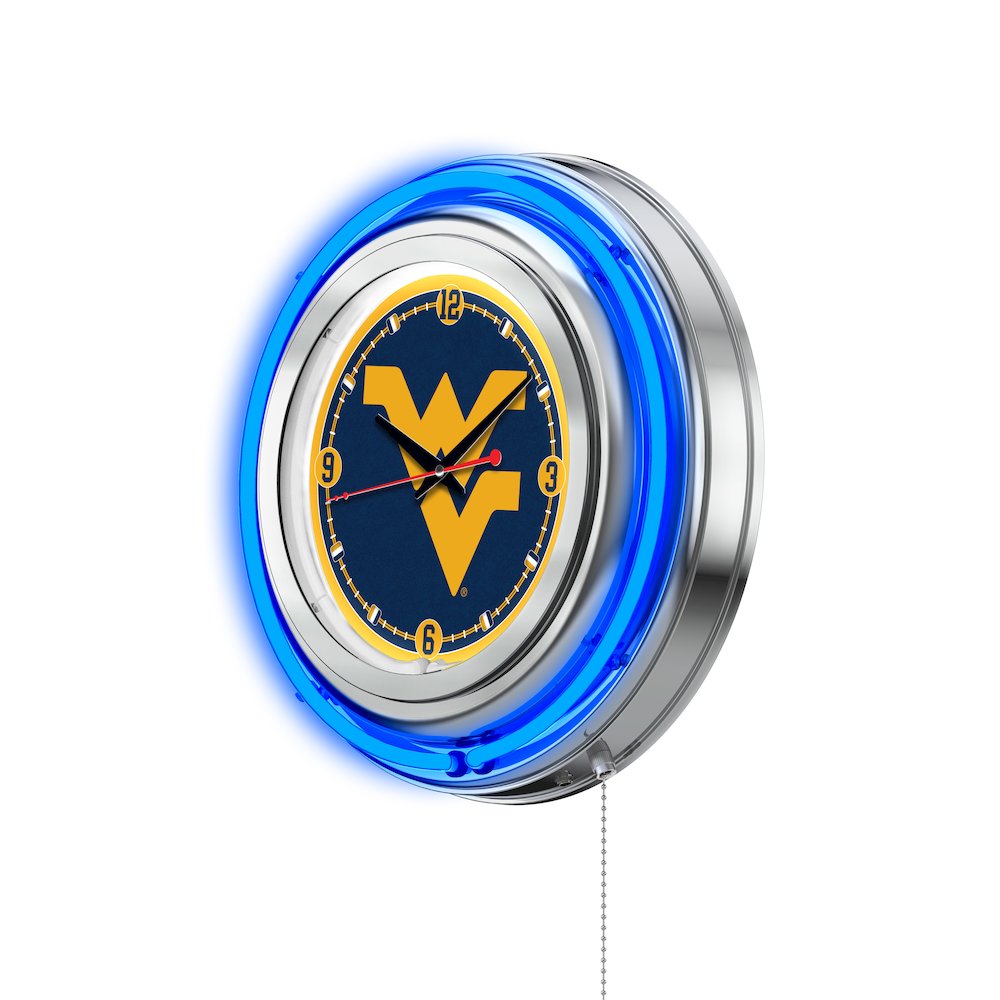 West Virginia Neon Clock. Picture 2
