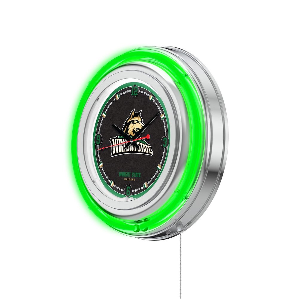 Wright State Neon Clock. Picture 2