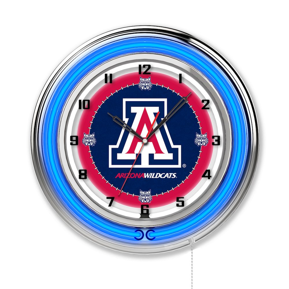 Arizona 19" Neon Clock. Picture 1