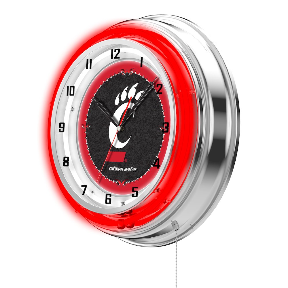 Cincinnati 19" Neon Clock. Picture 2