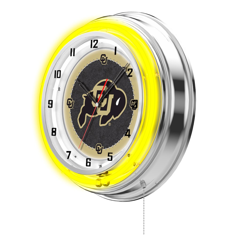 Colorado 19" Neon Clock. Picture 2