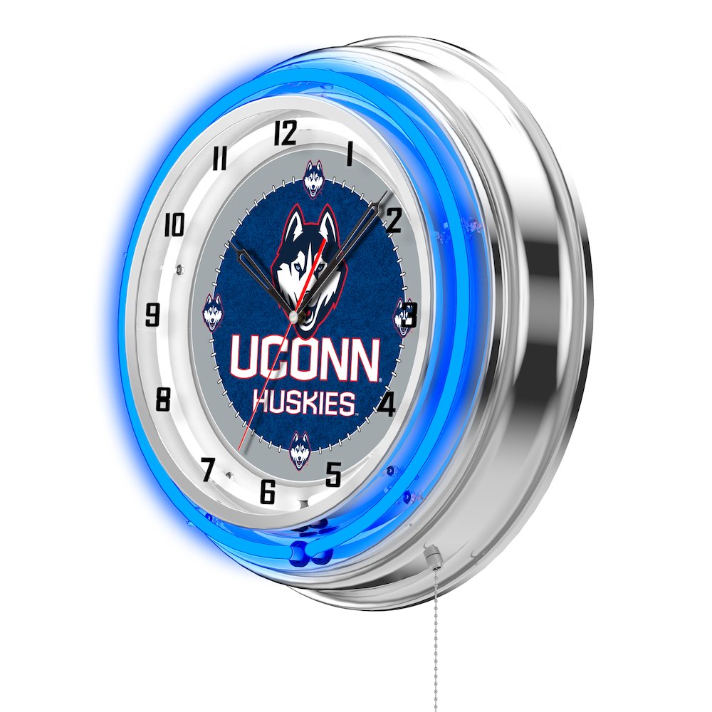 Connecticut 19" Neon Clock. Picture 2