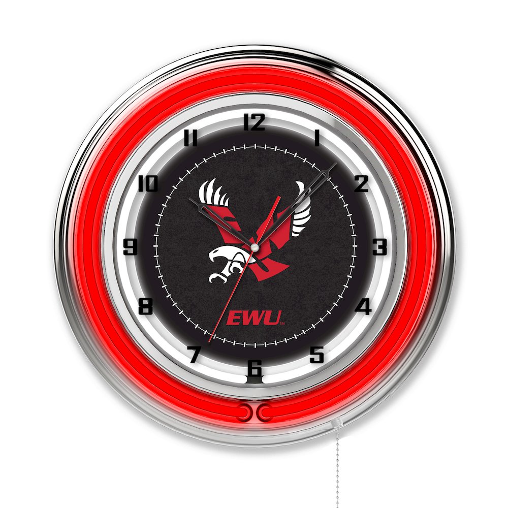 Eastern Washington 19" Neon Clock. Picture 1