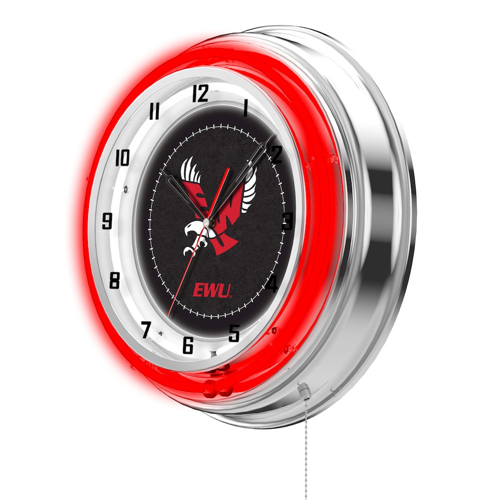 Eastern Washington 19" Neon Clock. Picture 2
