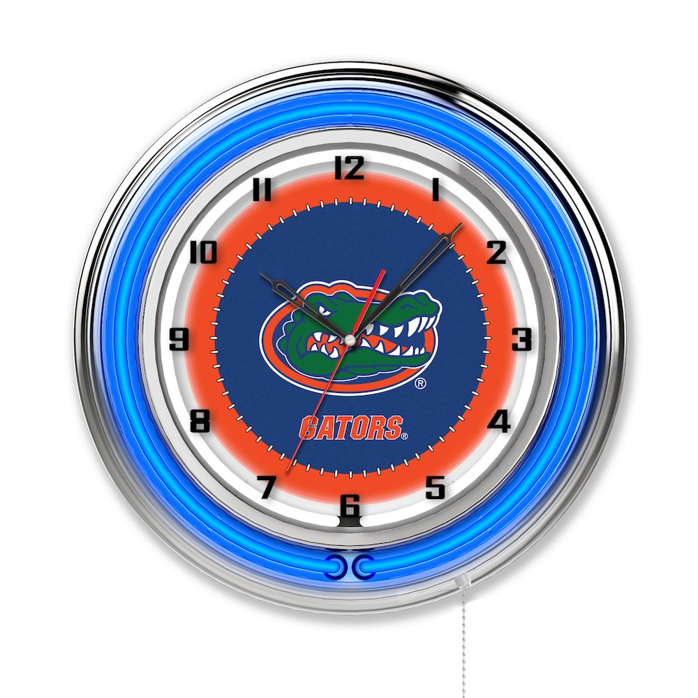 Florida 19" Neon Clock. Picture 1