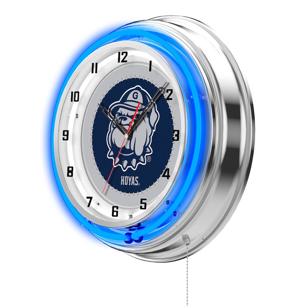Georgetown 19" Neon Clock. Picture 2