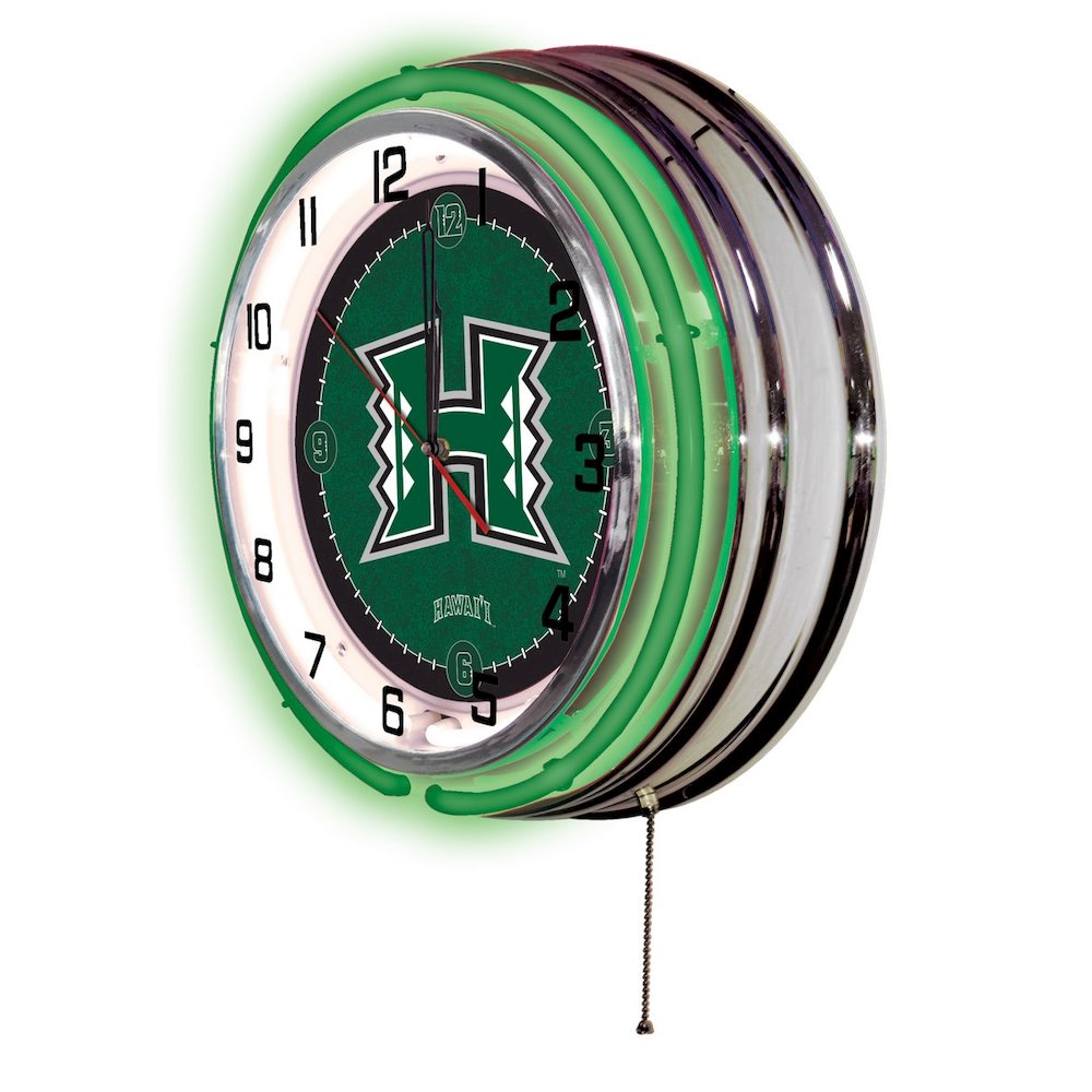 Hawaii 19" Neon Clock. Picture 2
