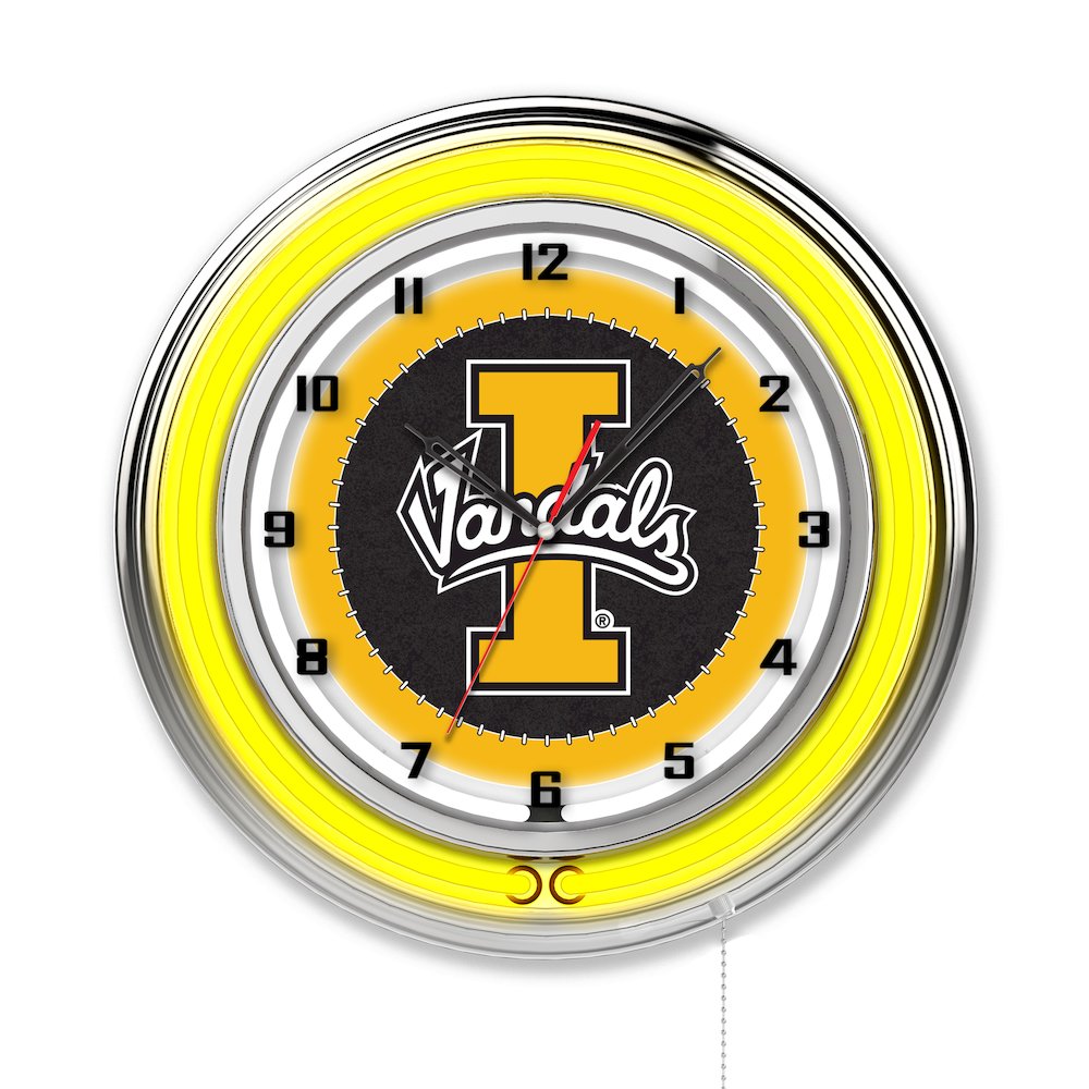 Idaho 19" Neon Clock. Picture 1