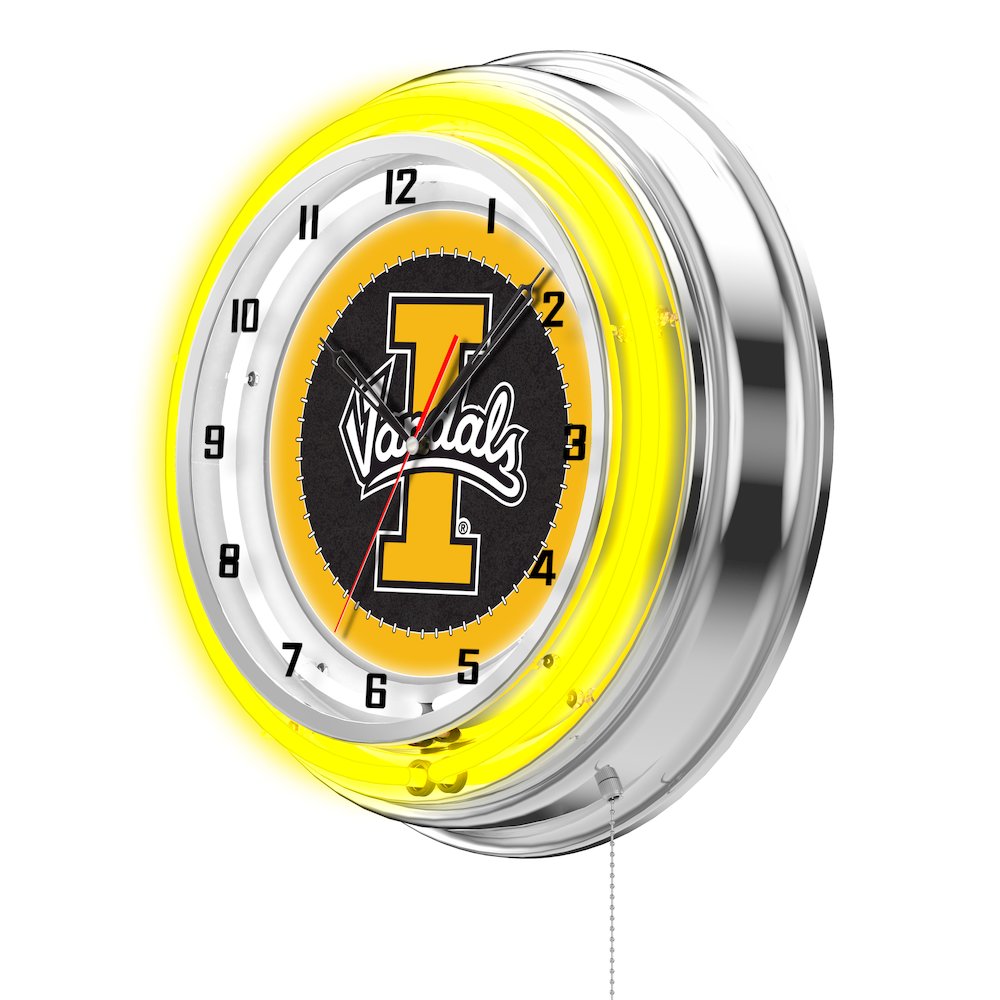 Idaho 19" Neon Clock. Picture 2