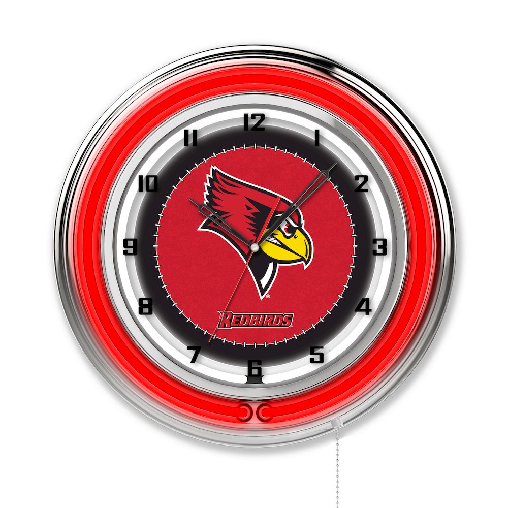 Illinois State 19" Neon Clock. Picture 1