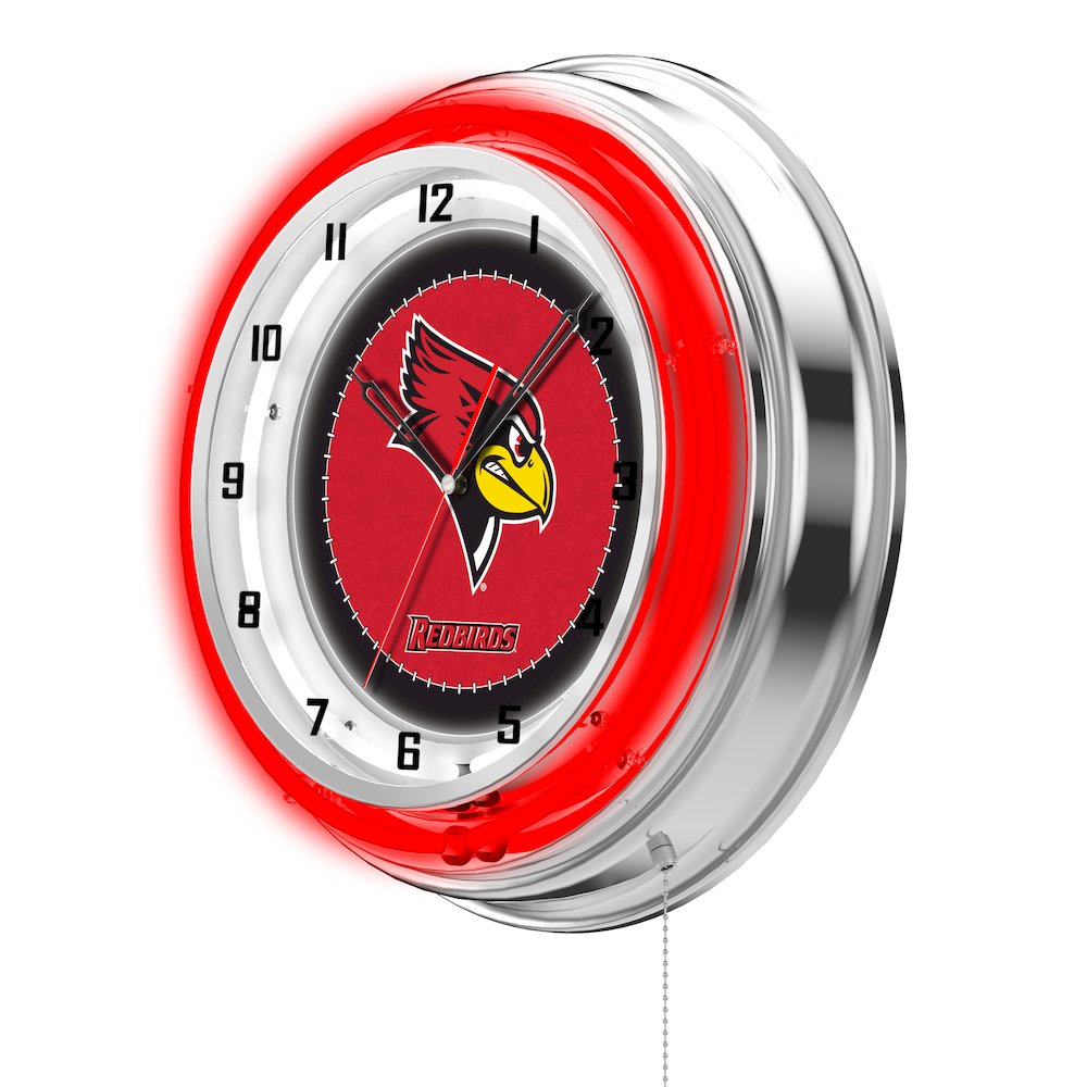 Illinois State 19" Neon Clock. Picture 2