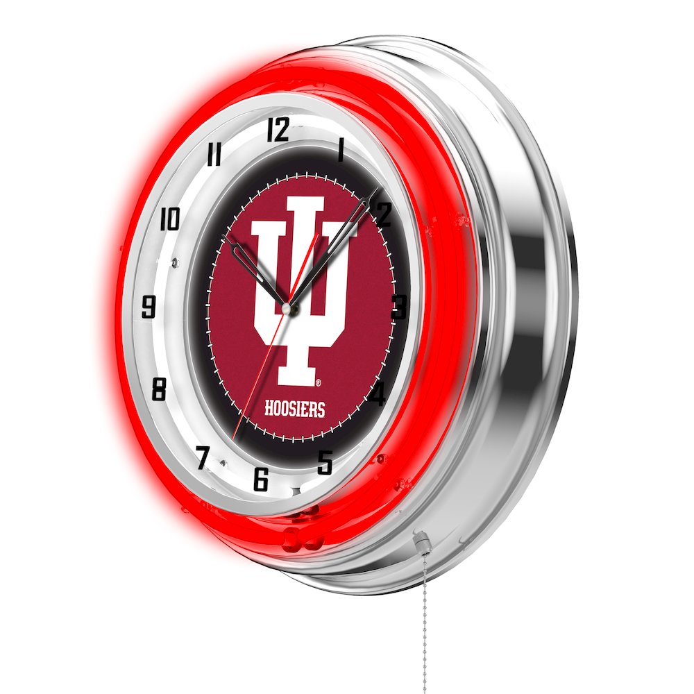 Indiana 19" Neon Clock. Picture 2