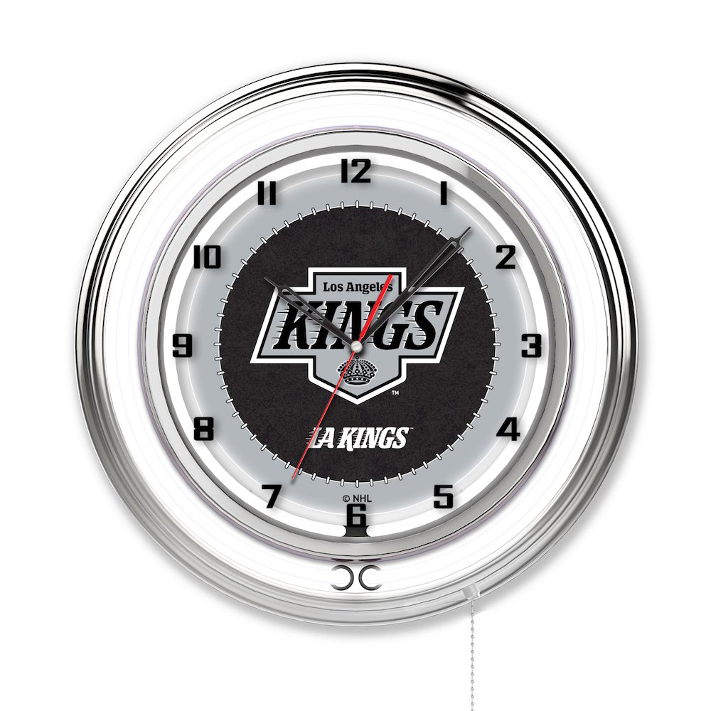 Los Angeles Kings 19" Neon Clock. Picture 1