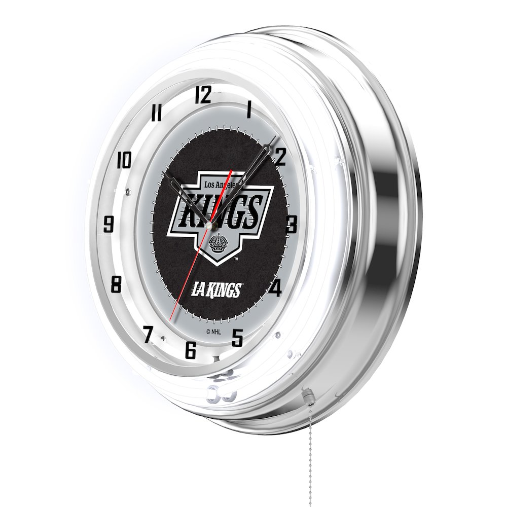 Los Angeles Kings 19" Neon Clock. Picture 2