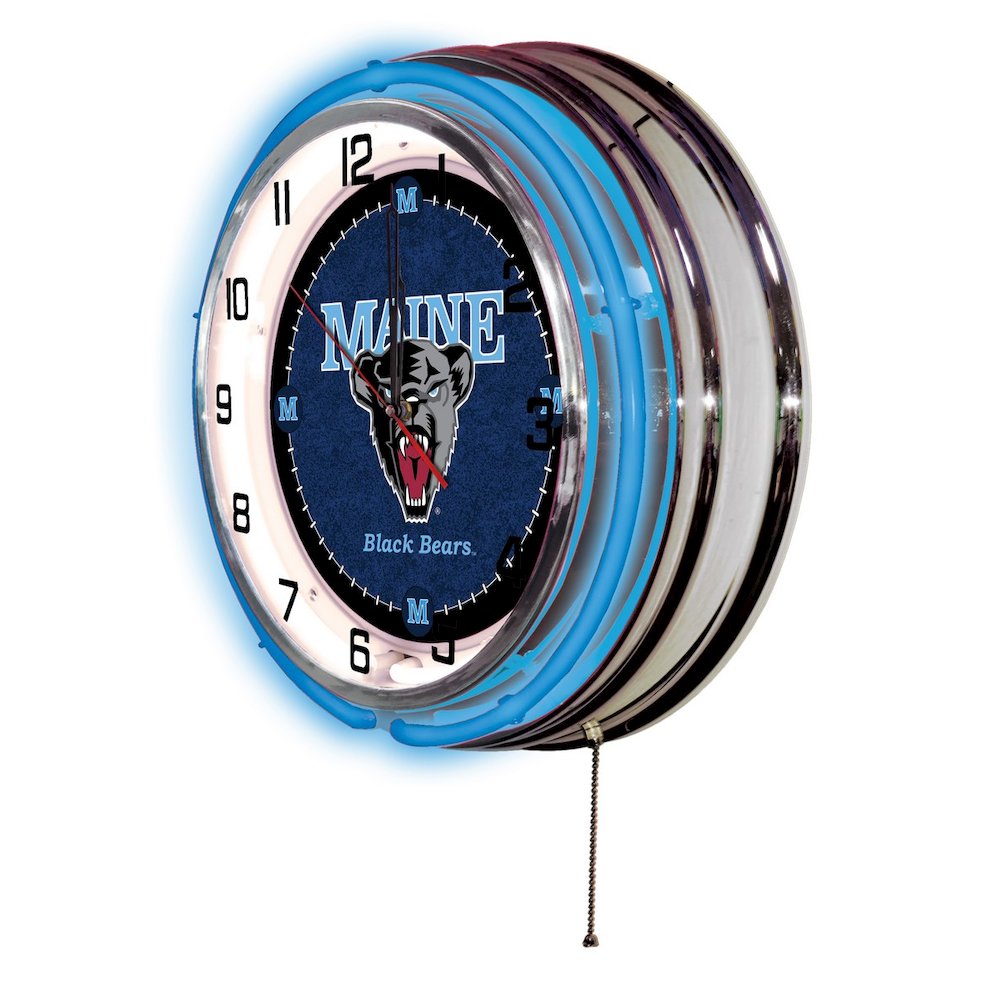 Maine 19" Neon Clock. Picture 2
