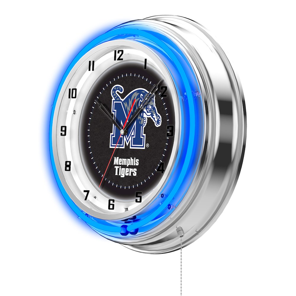Memphis 19" Neon Clock. Picture 2