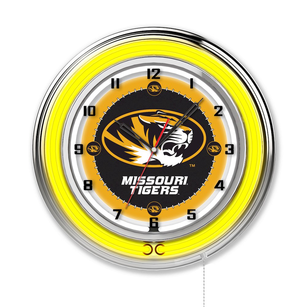 Missouri 19" Neon Clock. Picture 1