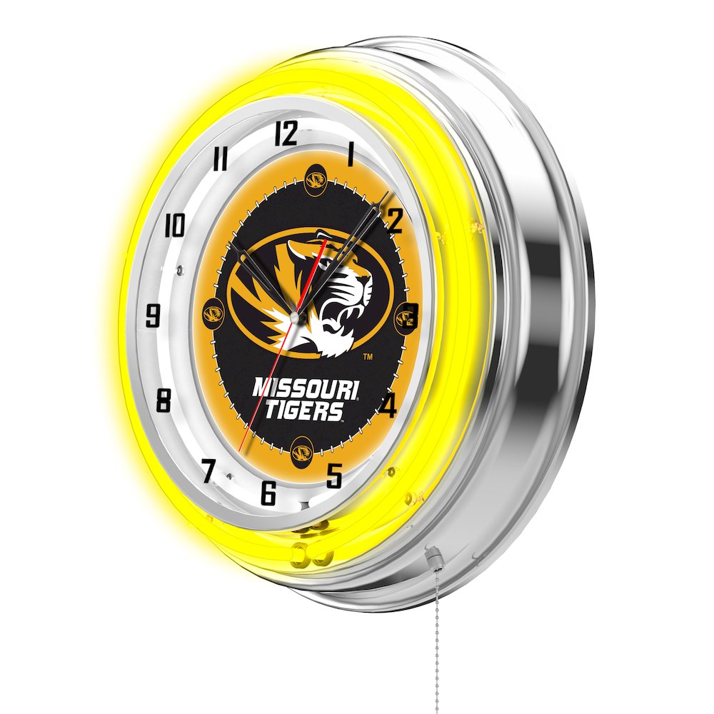 Missouri 19" Neon Clock. Picture 2