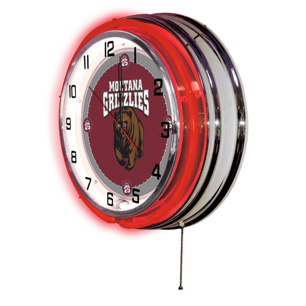 Montana 19" Neon Clock. Picture 2