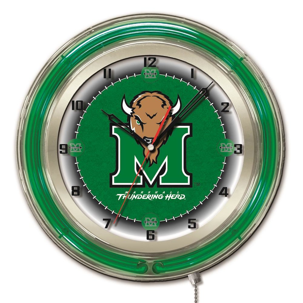 Marshall 19" Neon Clock. Picture 1