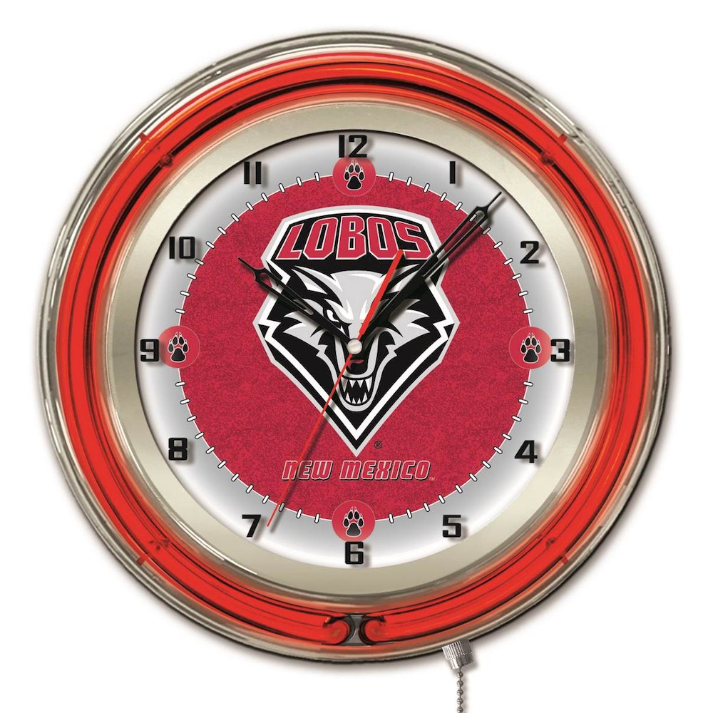 New Mexico 19" Neon Clock. Picture 1