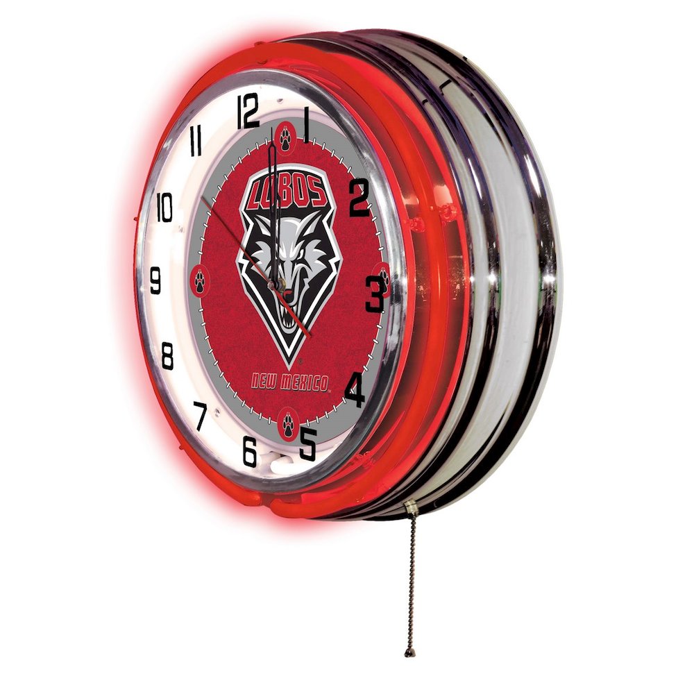 New Mexico 19" Neon Clock. Picture 2