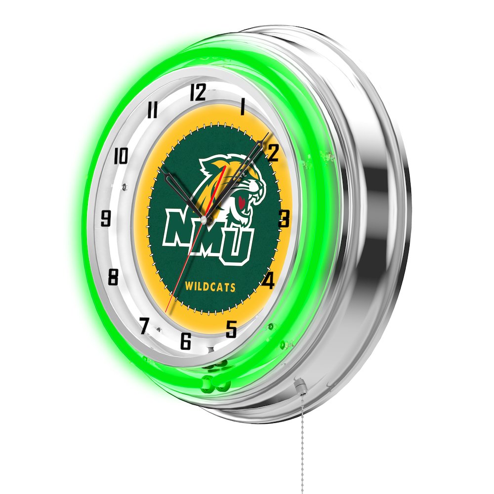 Northern Michigan 19" Neon Clock. Picture 2