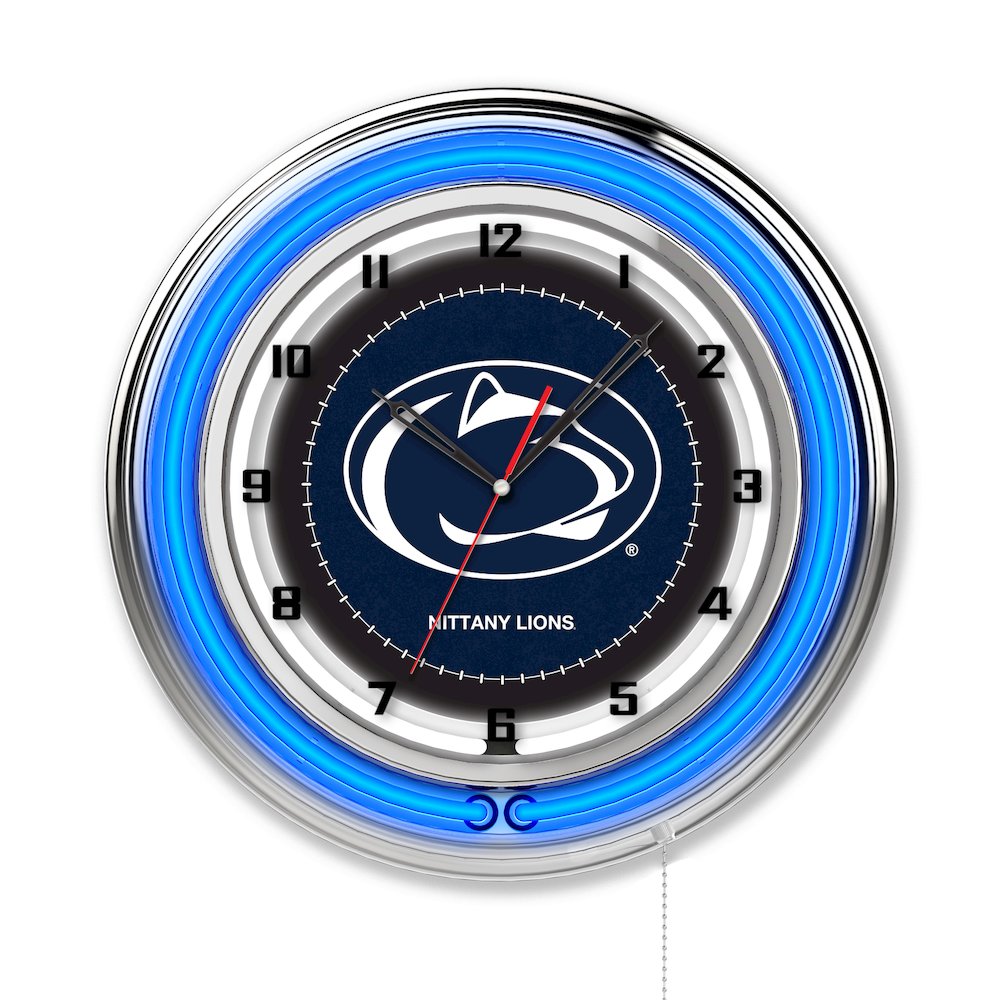 Penn State 19" Neon Clock. Picture 1