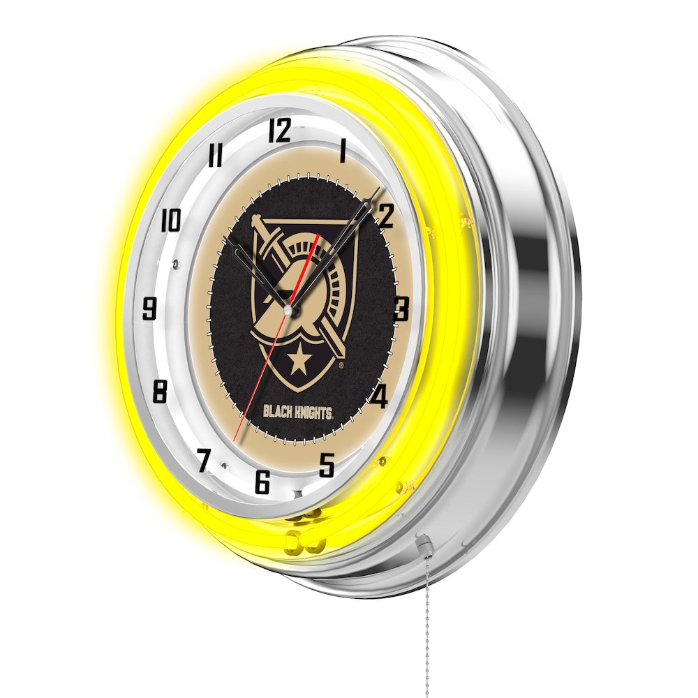 US Military Academy (ARMY) 19" Neon Clock. Picture 2