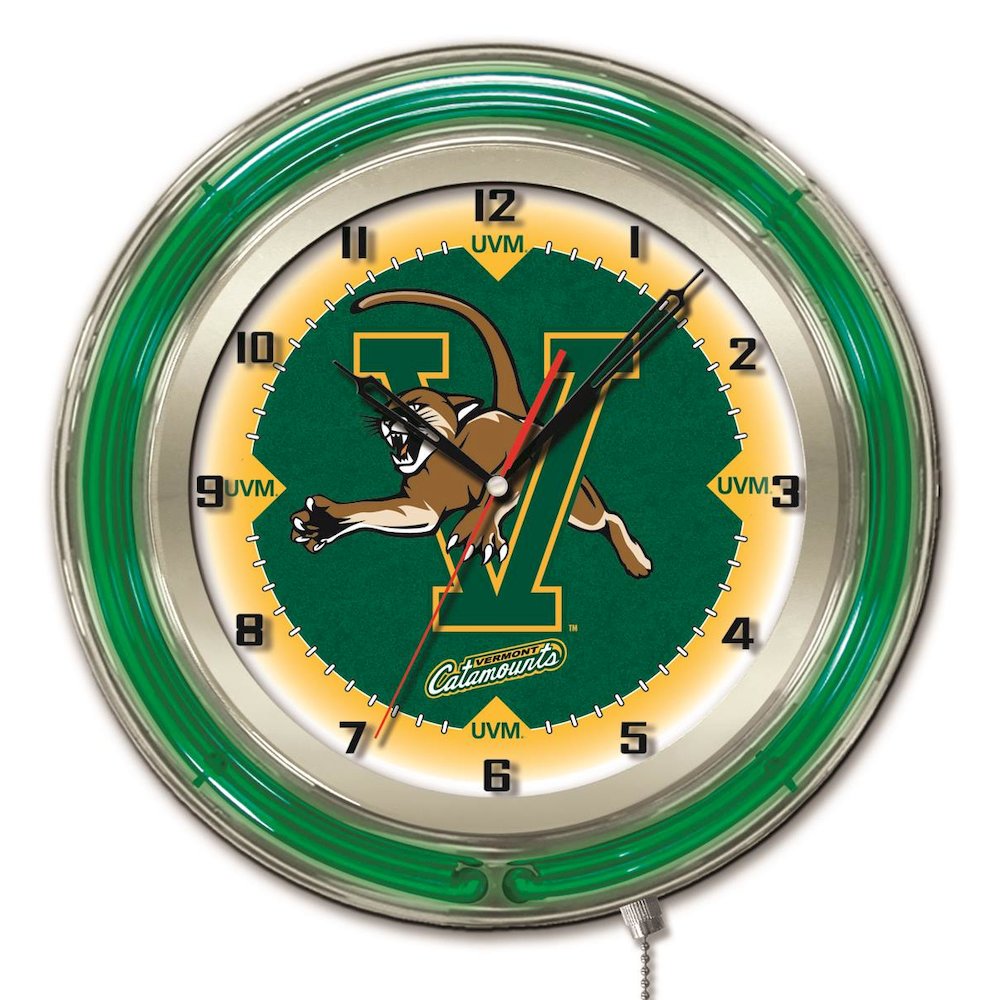 Vermont 19" Neon Clock. Picture 1