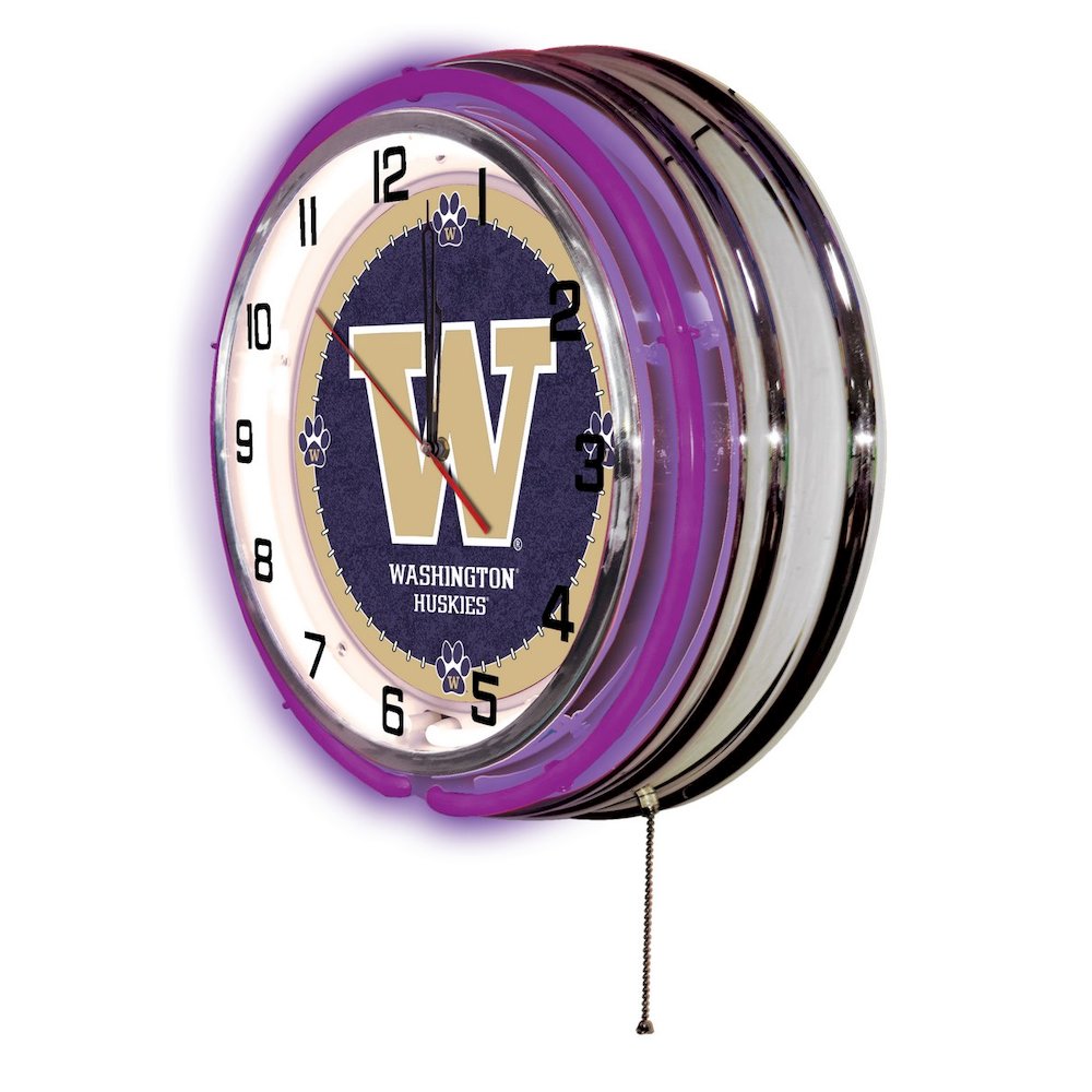 Washington 19" Neon Clock. Picture 2